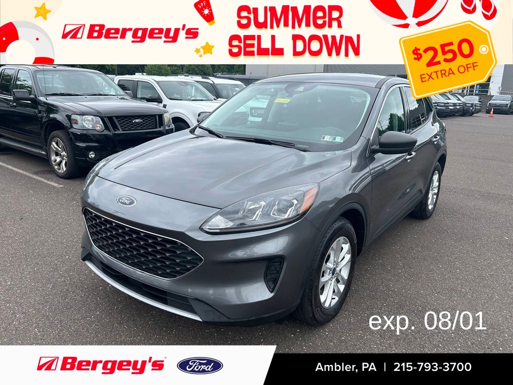 Gray Metallic 2022 Ford Escape SUV / Crossover Front-Wheel Drive 8-Speed Automatic