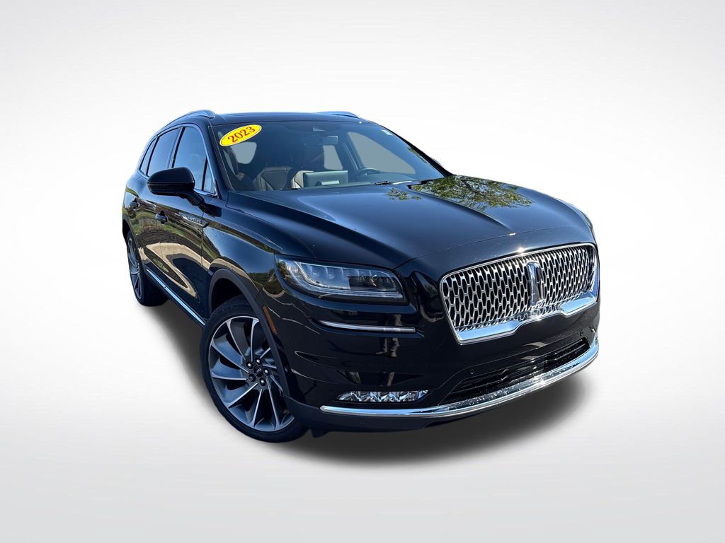 Infinite Black Metallic Clearcoat 2023 Lincoln Nautilus Reserve AWD SUV / Crossover All-Wheel Drive 8-Speed Automatic