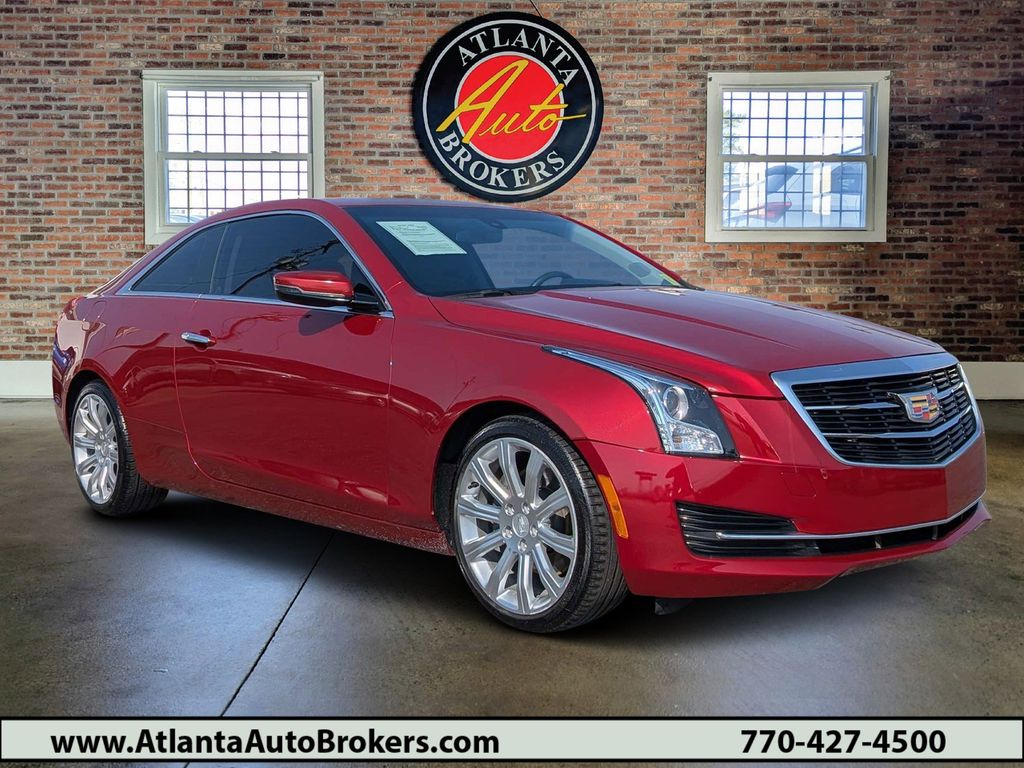 Red Obsession Tintcoat 2017 Cadillac ATS Coupe 2.0T RWD Coupe Rear-Wheel Drive 8-Speed Automatic