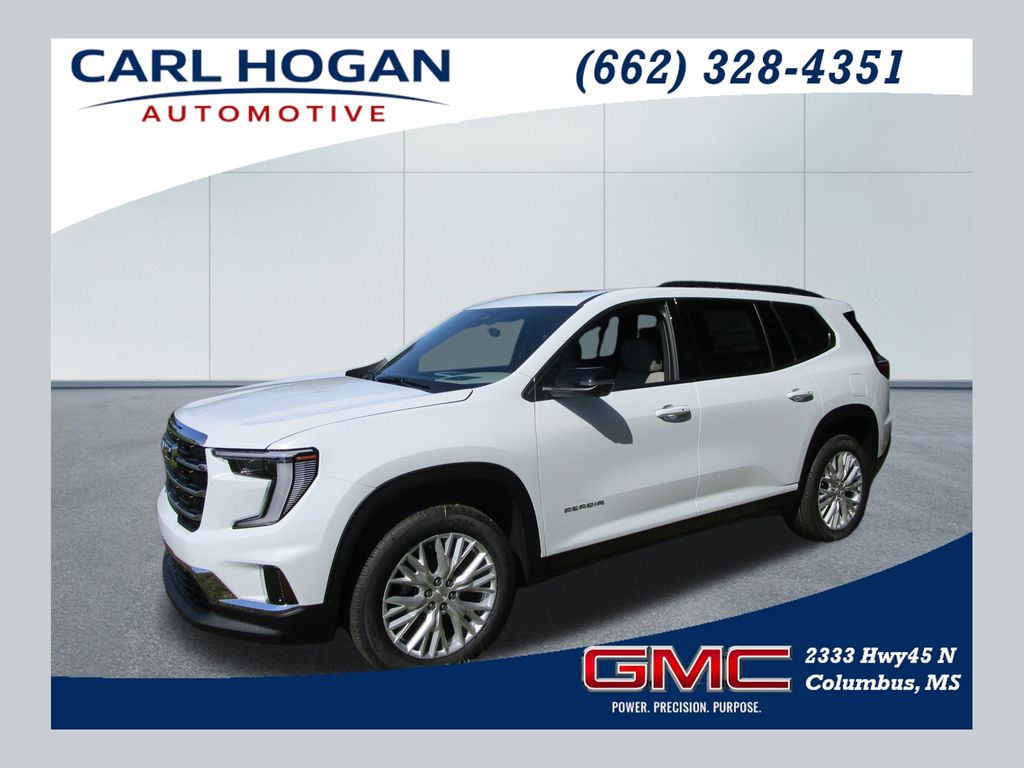 White 2026 GMC Acadia Elevation FWD SUV / Crossover Front-Wheel Drive 8-Speed Automatic