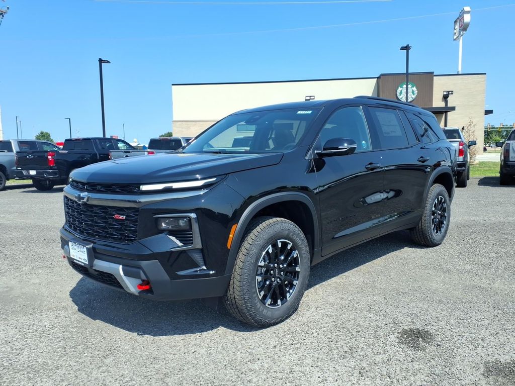 Black Metallic 2026 Chevrolet Traverse SUV / Crossover Four-Wheel Drive 8-Speed Automatic