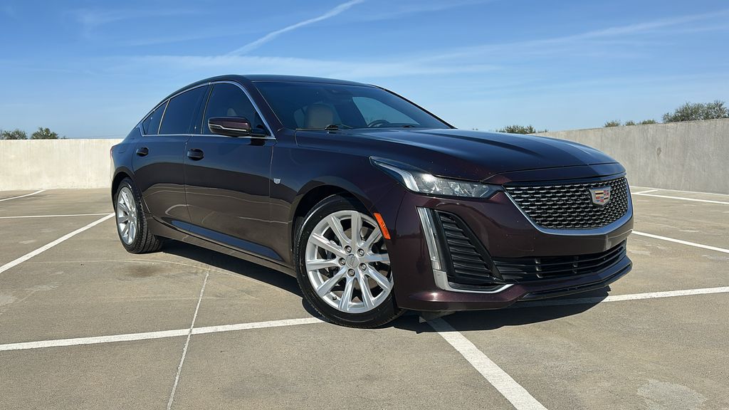 2022 Cadillac CT5 Luxury Red at AutoSavvy Houston Southwest