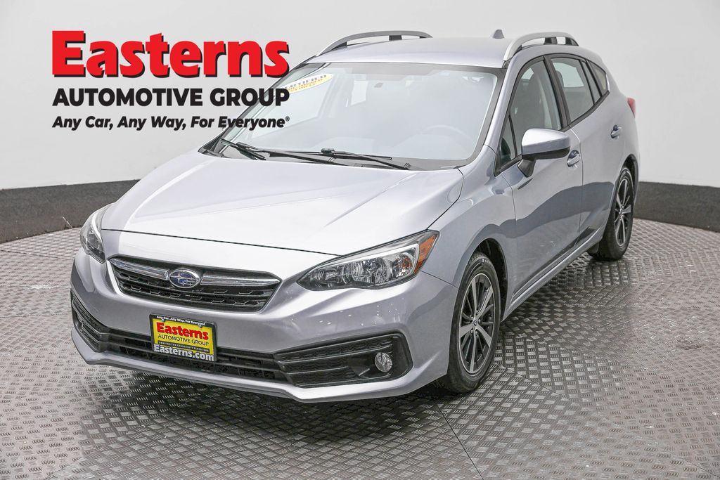 Ice Silver Metallic 2023 Subaru Impreza Wagon All-Wheel Drive Continuously Variable Transmission
