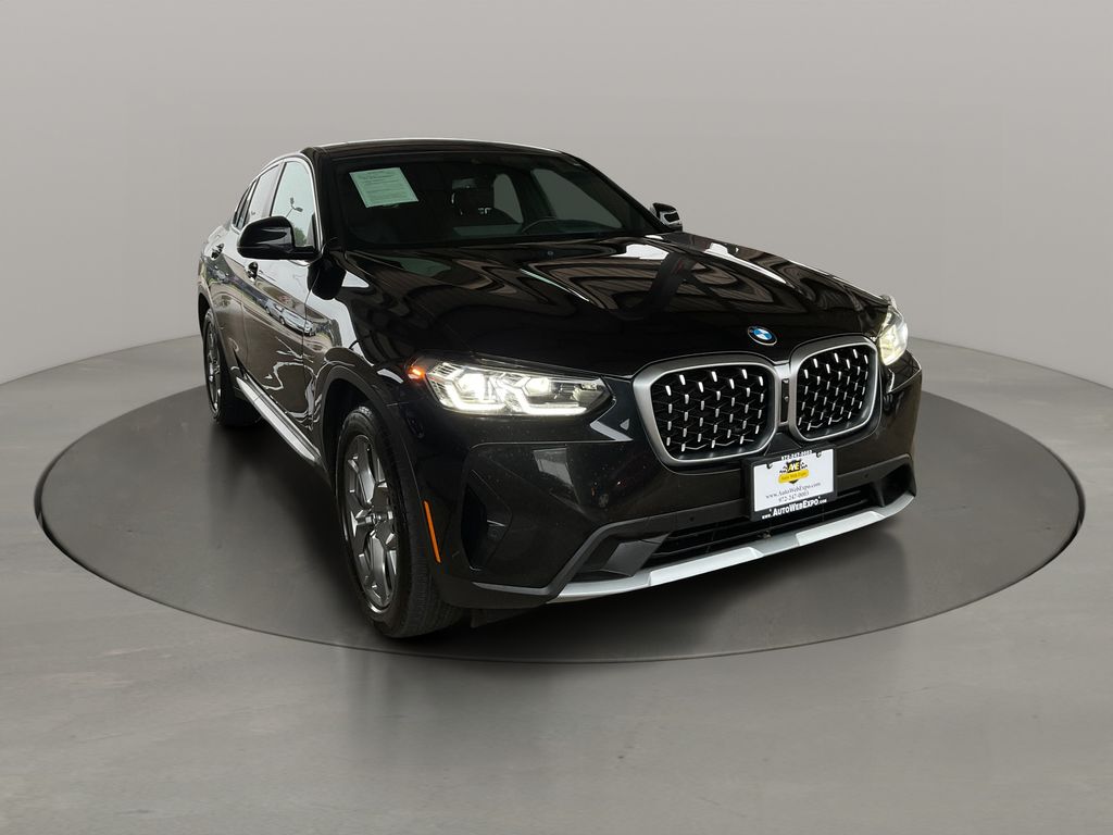 Black Sapphire Metallic 2024 BMW X4 SUV / Crossover All-Wheel Drive 8-Speed Automatic