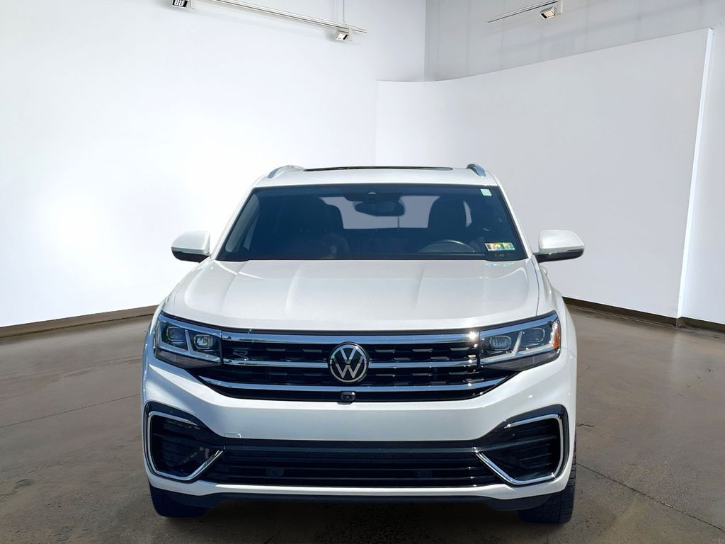 Used 2023 White Volkswagen 3.6L V6 SEL Premium R-Line image 2