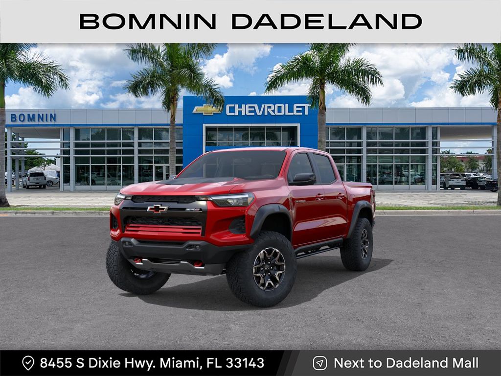 Radiant Red 2026 Chevrolet Colorado Pickup Truck Four-Wheel Drive 8-Speed Automatic