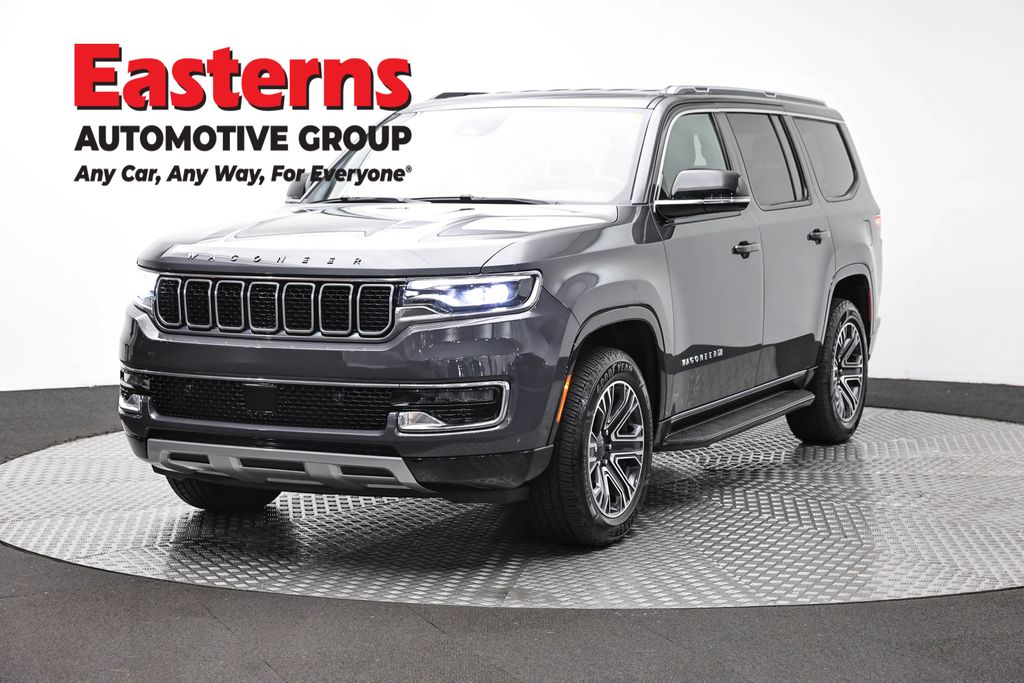 Baltic Gray Metallic Clearcoat 2024 Jeep Wagoneer Series II 4WD SUV / Crossover Four-Wheel Drive 8-Speed Automatic