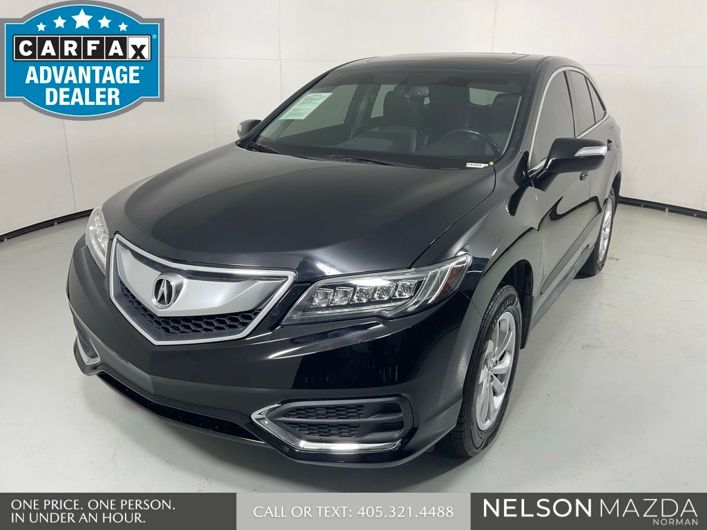 Black 2017 Acura RDX AWD with Technology Package SUV / Crossover All-Wheel Drive 6-Speed Automatic
