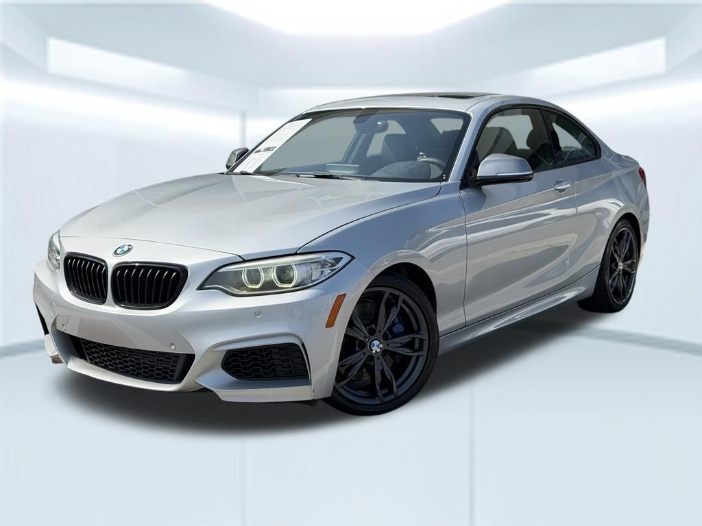 Glacier Silver Metallic 2016 BMW 2 Series Coupe Rear-Wheel Drive 8-Speed Automatic