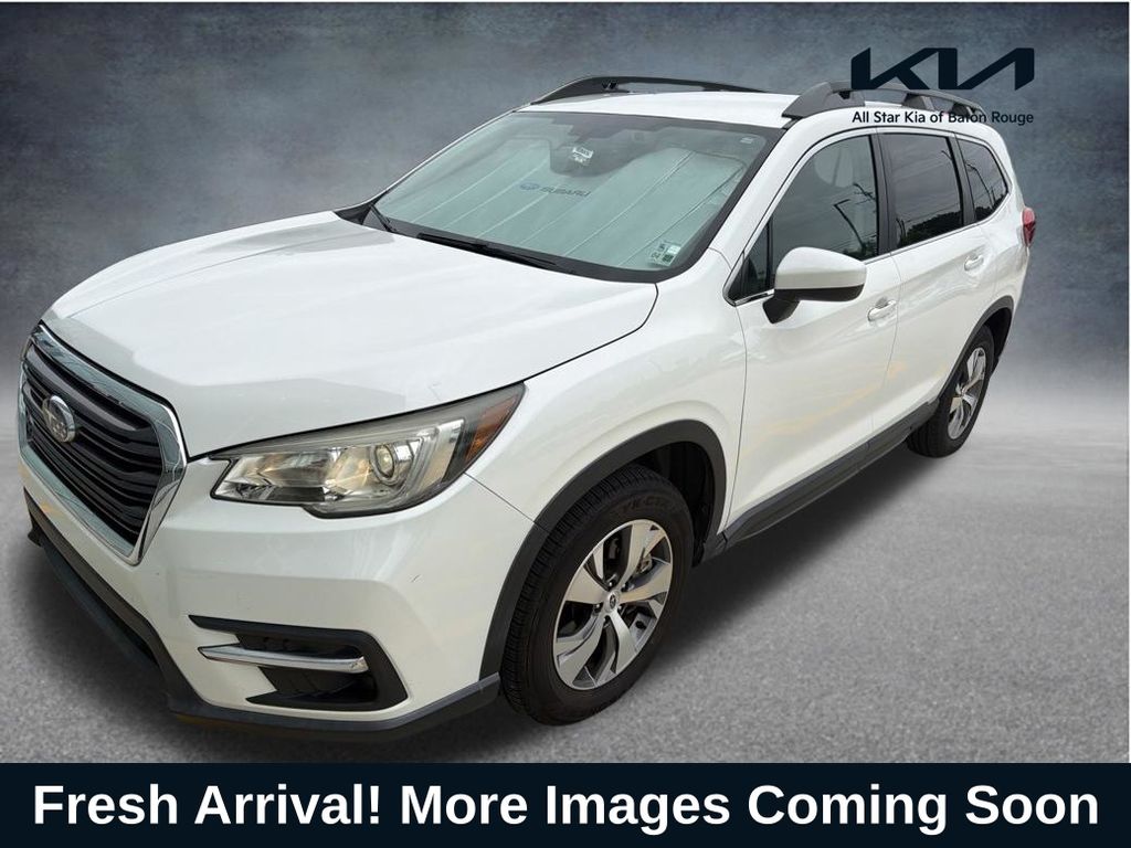 Crystal White Pearl 2019 Subaru Ascent SUV / Crossover All-Wheel Drive Continuously Variable Transmission