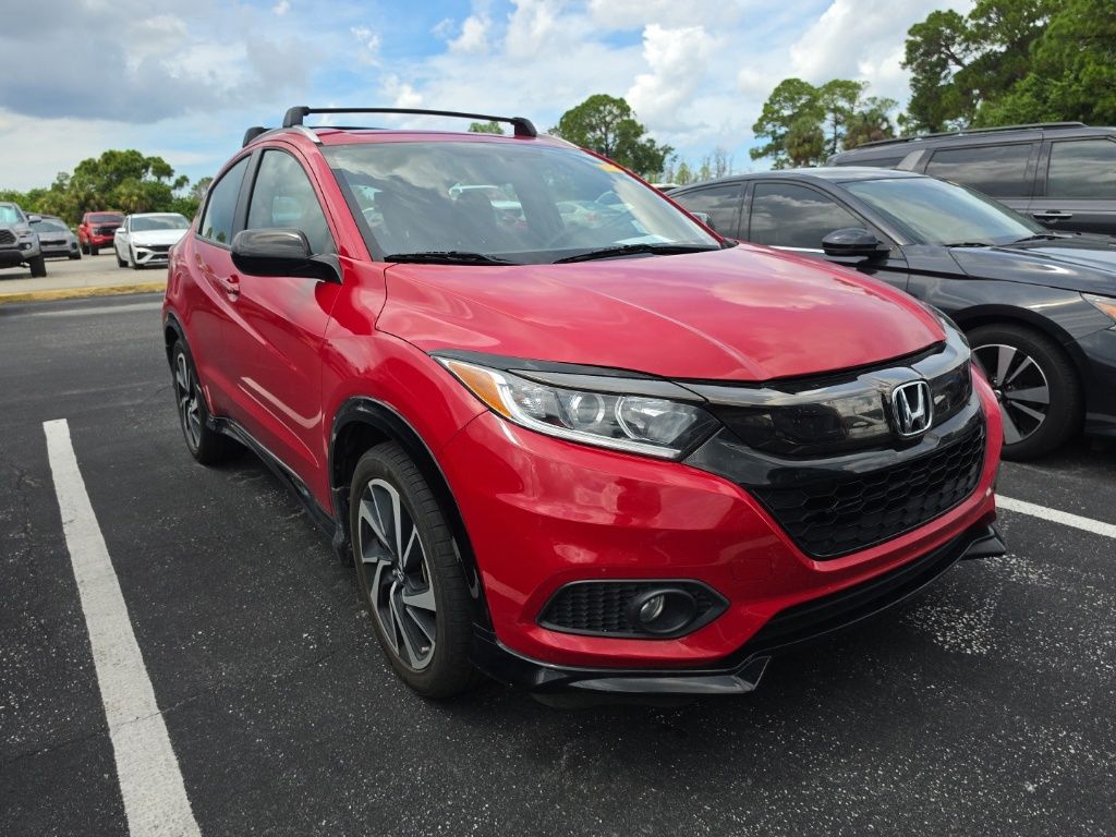 Milano Red 2020 Honda HR-V SUV / Crossover Front-Wheel Drive Continuously Variable Transmission