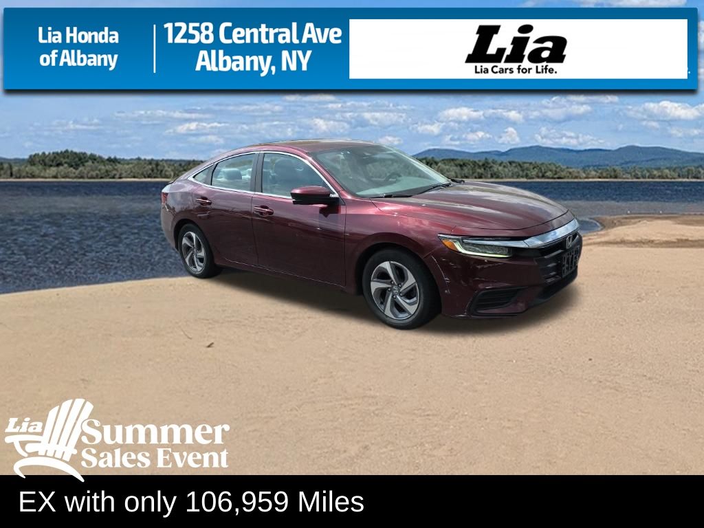 Red (Crimson Pearl) 2020 Honda Insight Sedan Front-Wheel Drive Continuously Variable Transmission