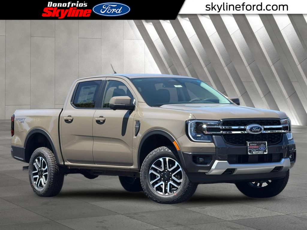 Marsh Gray 2026 Ford Ranger Pickup Truck Four-Wheel Drive Automatic