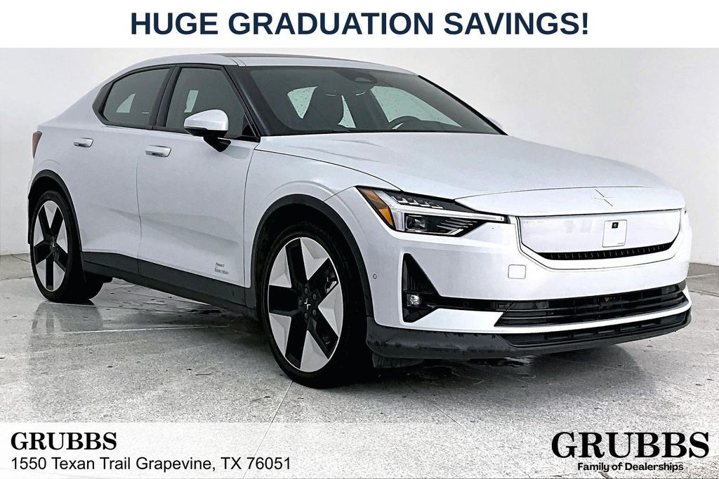 Magnesium Metallic 2024 Polestar 2 Long Range Dual Motor AWD Sedan All-Wheel Drive 1-Speed Automatic