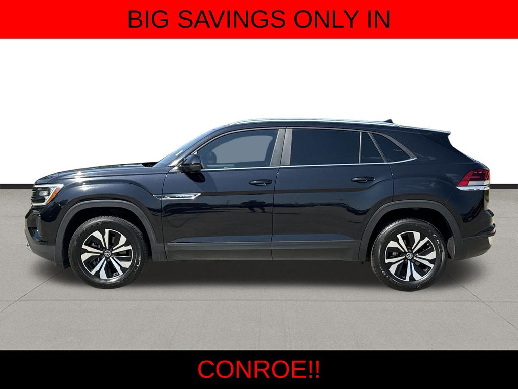 2024 Volkswagen Atlas Cross Sport 2.0T SE Black at DeMontrond Gulf Freeway