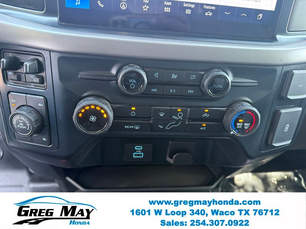 2024 Ford F-150 XL White at Greg May Honda
