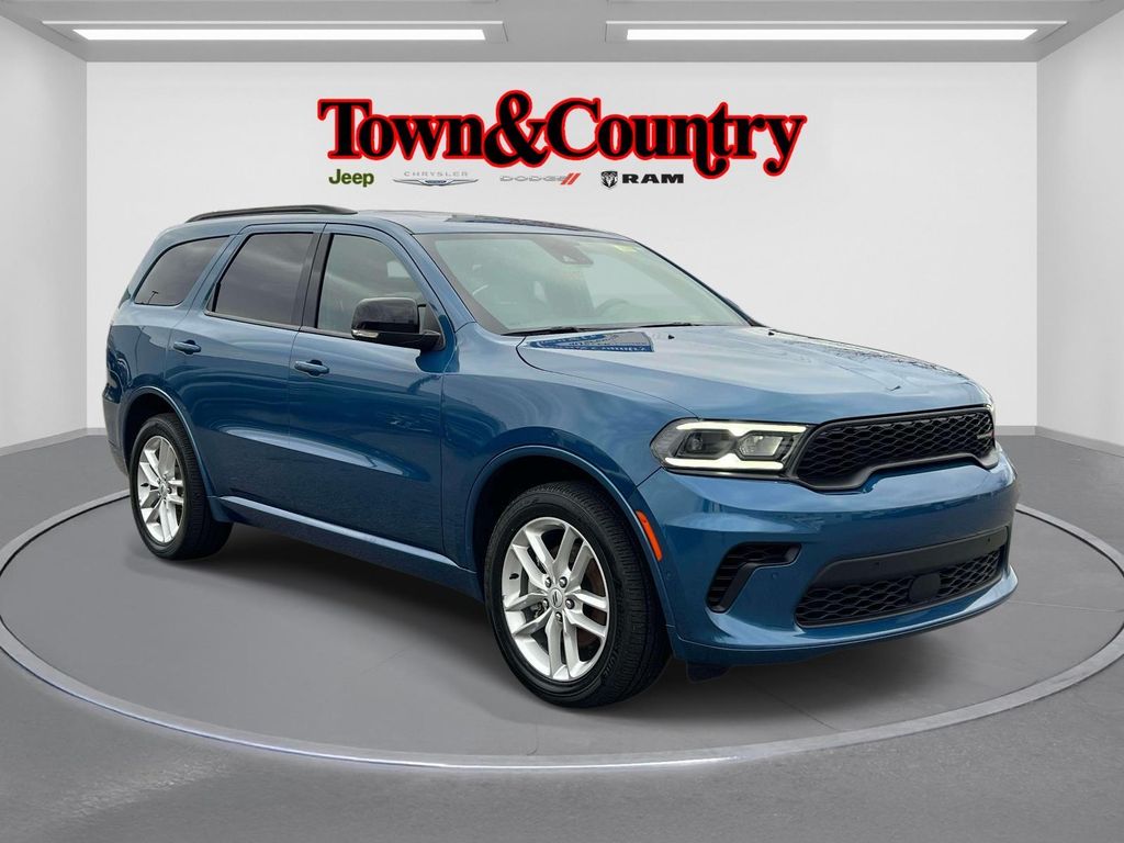 Blue (Frostbite Pearlcoat) 2025 Dodge Durango SUV / Crossover All-Wheel Drive 8-Speed Automatic
