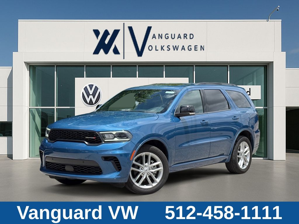 Blue (Frostbite Pearlcoat) 2025 Dodge Durango GT Plus AWD SUV / Crossover All-Wheel Drive 8-Speed Automatic