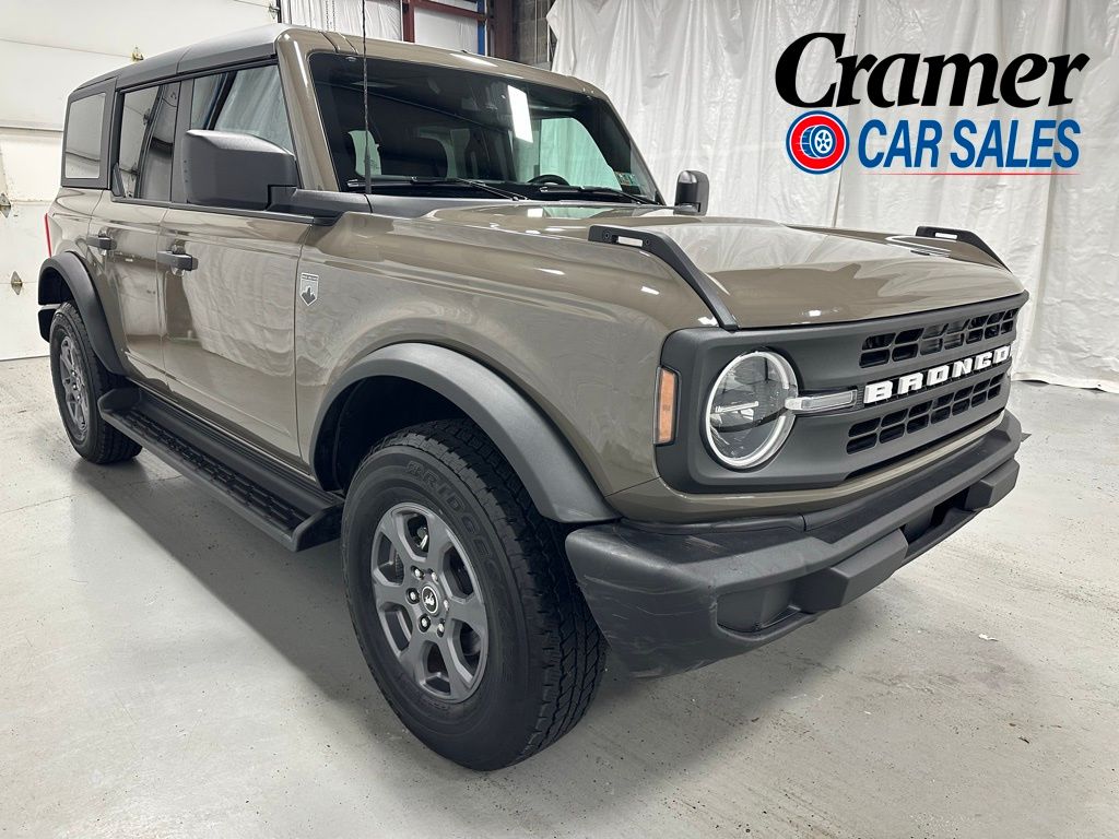 Marsh Gray 2025 Ford Bronco Big Bend 4-Door 4WD SUV / Crossover Four-Wheel Drive Automatic