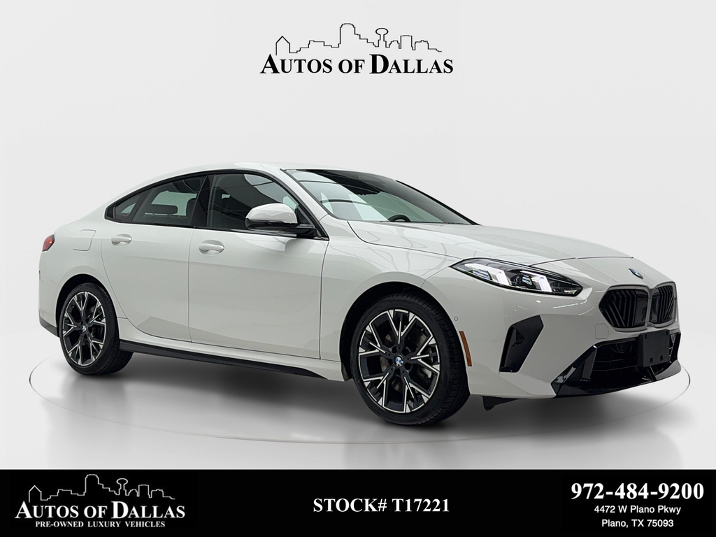 Alpine White 2025 BMW 2 Series Sedan All-Wheel Drive 7-Speed Automatic