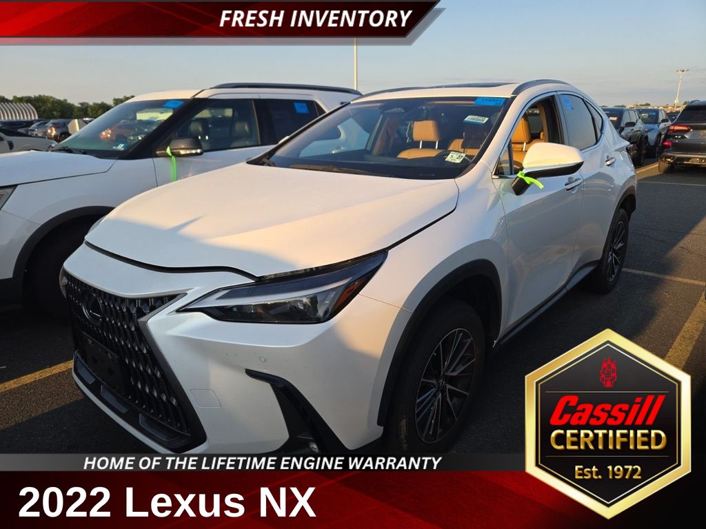 White Pearl 2022 Lexus NX SUV / Crossover All-Wheel Drive 8-Speed Automatic