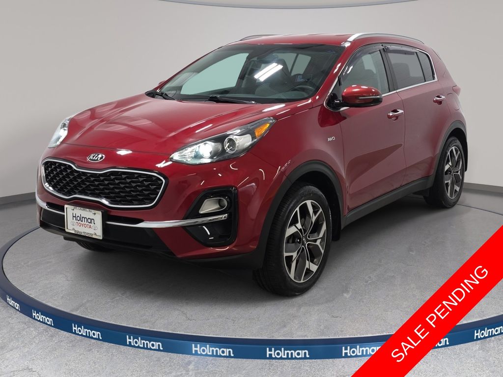 Hyper Red 2021 Kia Sportage SUV / Crossover All-Wheel Drive 6-Speed Automatic Overdrive