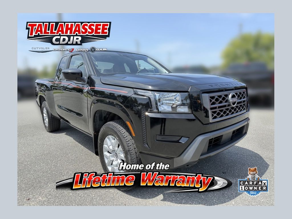 Super Black 2023 Nissan Frontier Pickup Truck Four-Wheel Drive 9-Speed Automatic
