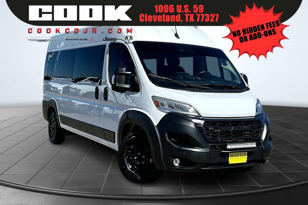 2024 Ram ProMaster 2500 Window Van High Roof - 0