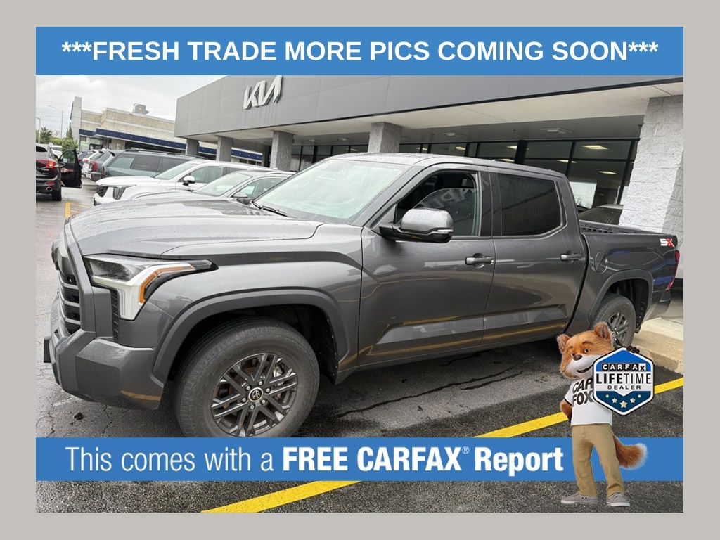 Magnetic Gray Metallic 2023 Toyota Tundra Pickup Truck Four-Wheel Drive Automatic