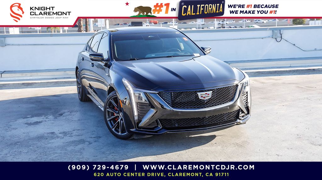 Black Raven 2025 Cadillac CT5 V-Series RWD Sedan Rear-Wheel Drive Automatic
