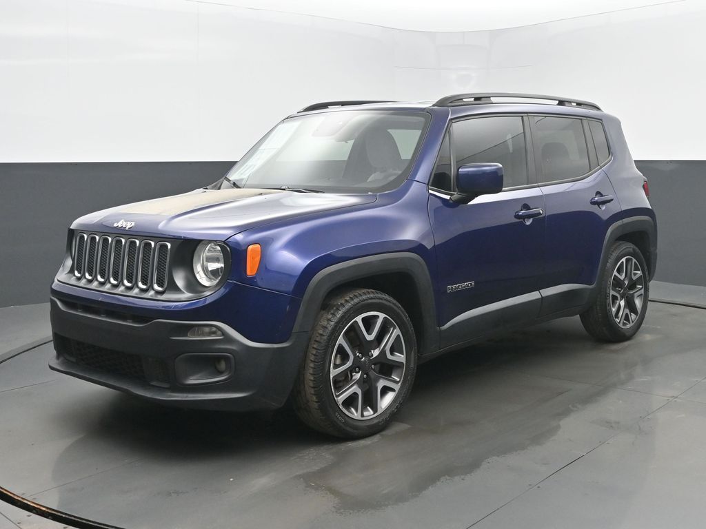 Jetset Blue 2018 Jeep Renegade Latitude SUV / Crossover Front-Wheel Drive 9-Speed Automatic