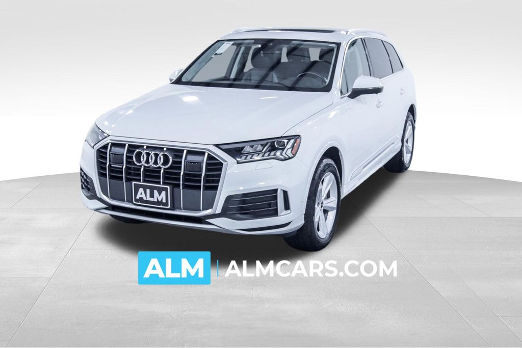 Blue 2024 Audi Q7 SUV / Crossover All-Wheel Drive 8-Speed Automatic