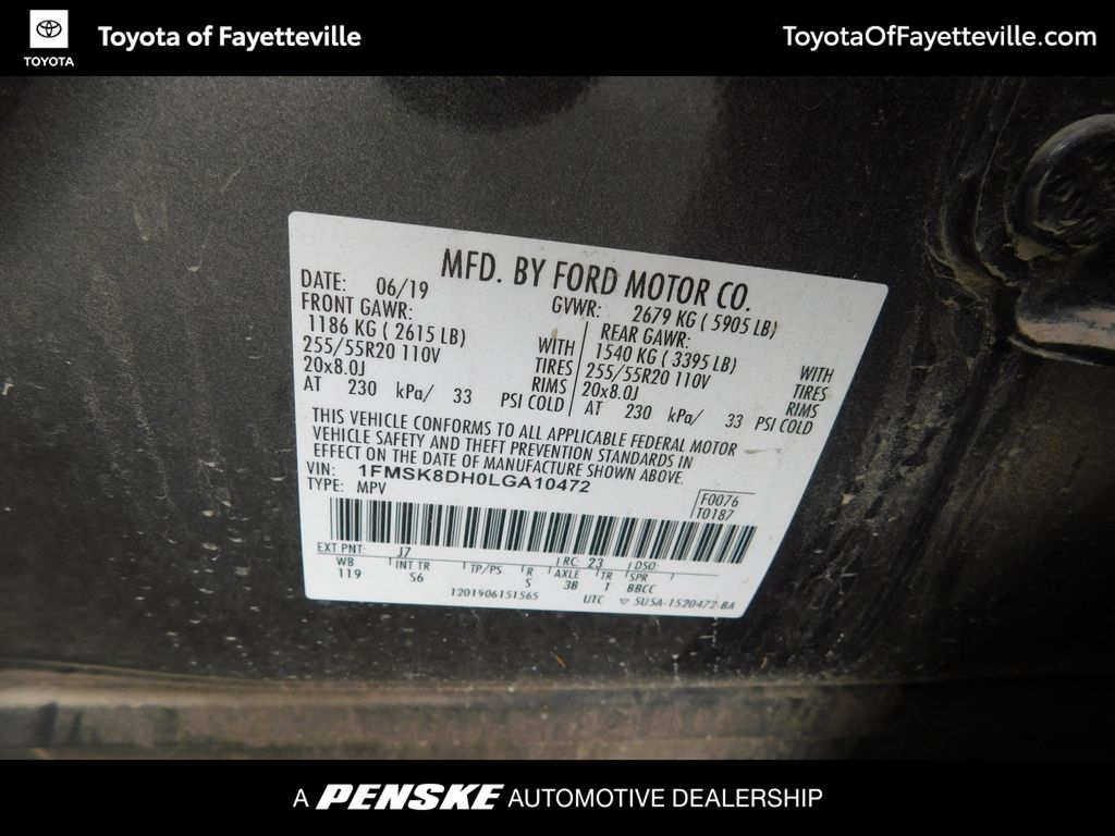 2020 Ford Explorer XLT 9