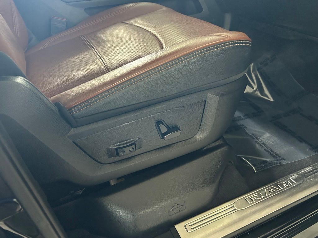 Used 2024 Diamond Black Crystal Pearlcoat Ram Longhorn image 44