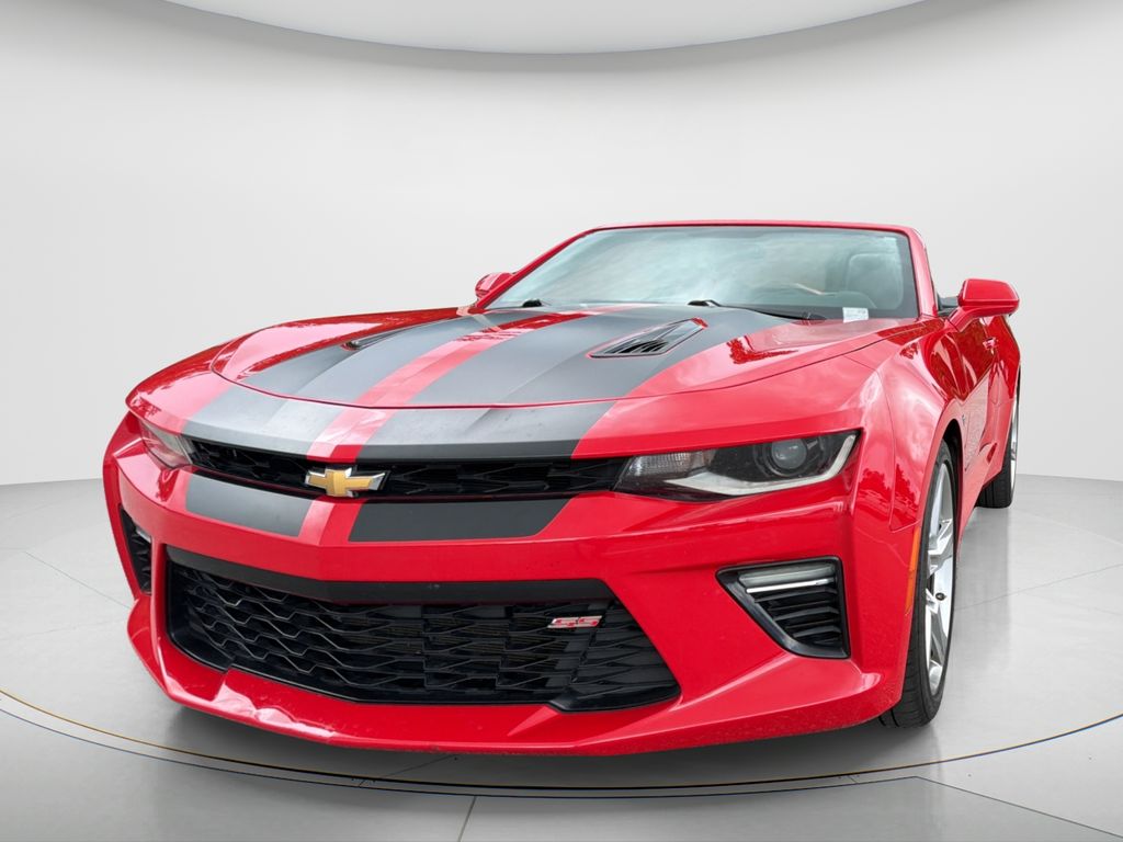 Red Hot 2018 Chevrolet Camaro Convertible Rear-Wheel Drive 8-Speed Automatic