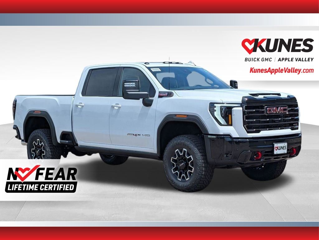 Summit White 2026 GMC Sierra 2500HD Pickup Truck Four-Wheel Drive Automatic