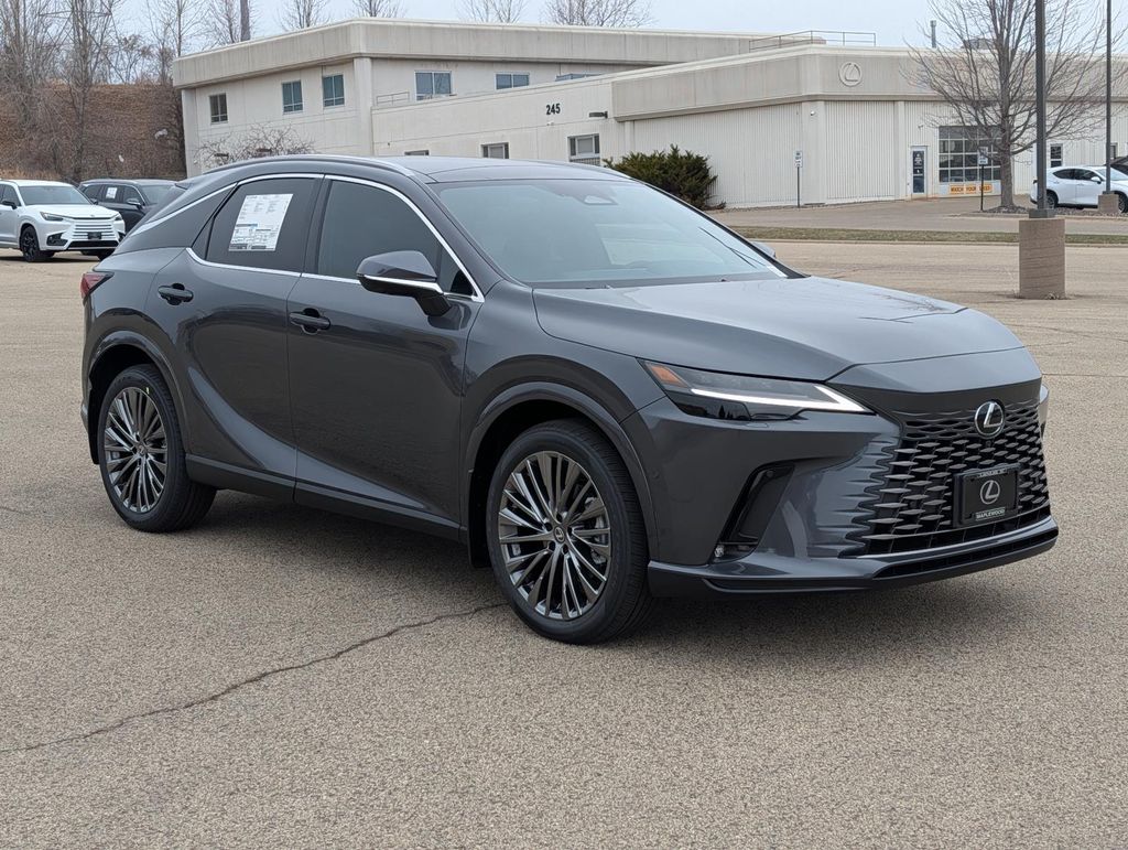 Gray 2026 Lexus RX Hybrid 350h Luxury AWD SUV / Crossover All-Wheel Drive Continuously Variable Transmission