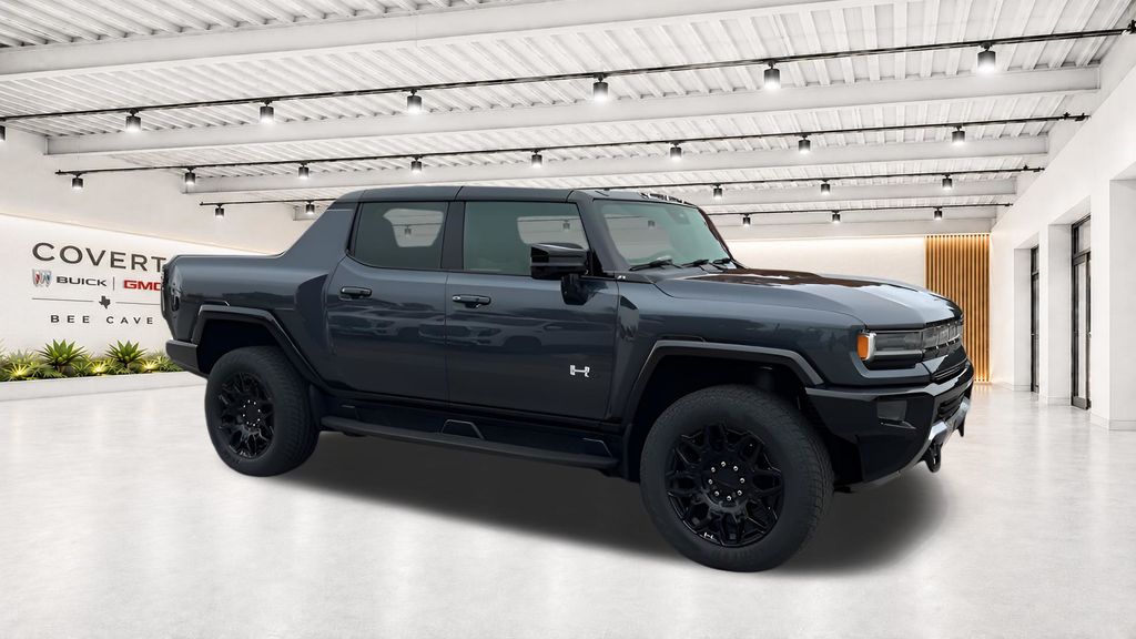 Gray (Graphite Blue Metallic) 2026 GMC Hummer EV Pickup Pickup Truck All-Wheel Drive 1-Speed Automatic
