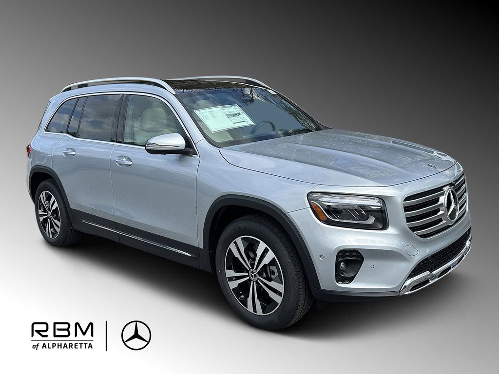 Cirrus Silver Metallic 2026 Mercedes-Benz GLB 250 4MATIC SUV / Crossover All-Wheel Drive 8-Speed Dual Clutch