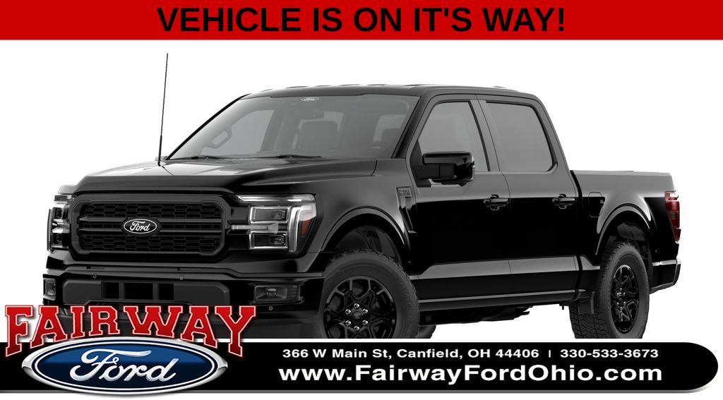 Agate Black Metallic 2026 Ford F-150 Pickup Truck Four-Wheel Drive Automatic