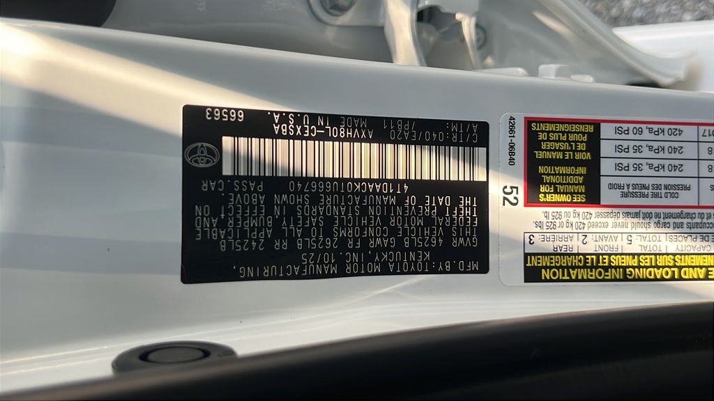 Certified Used 2026 White Toyota SE image 24