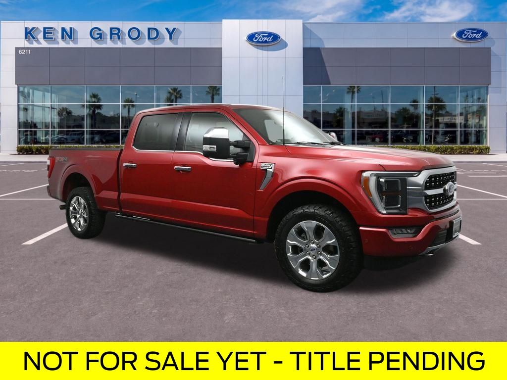 2022 Ford F-150 Platinum SuperCrew 4WD