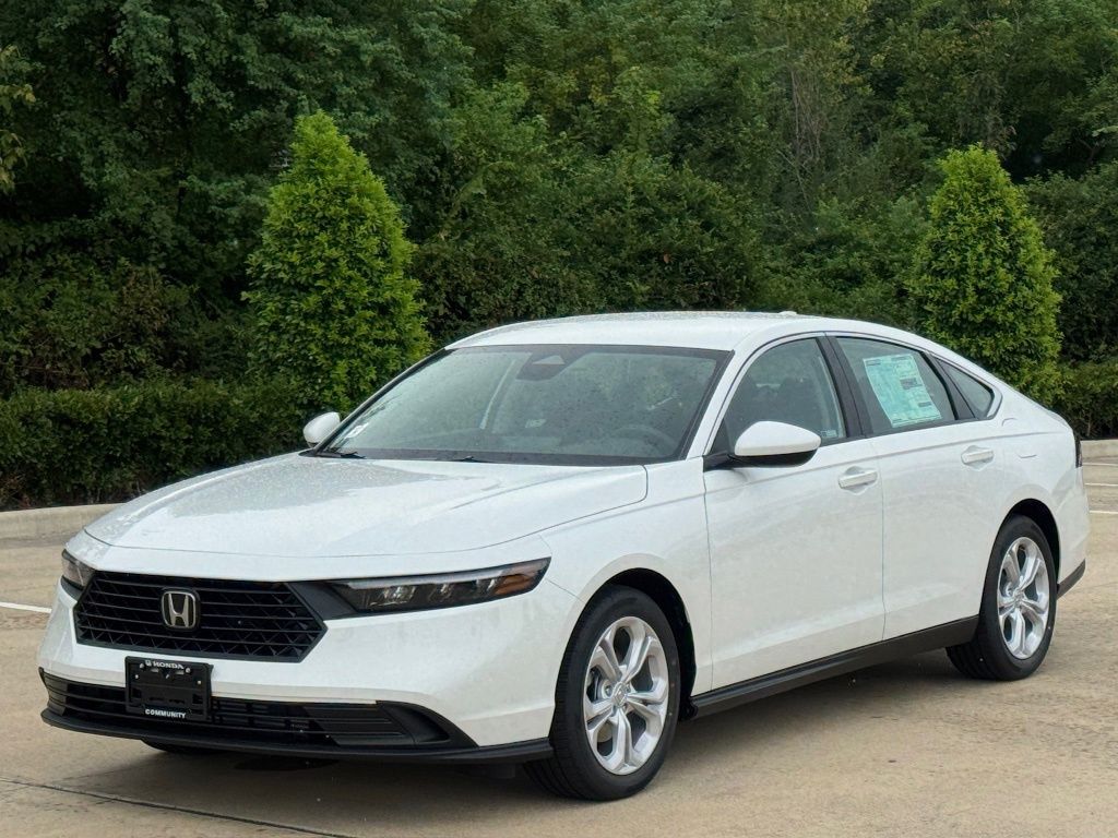 2026 Honda Accord LX White at Community Honda