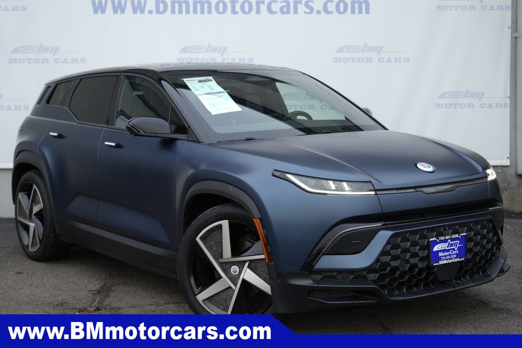 Blue 2023 Fisker Ocean One AWD SUV / Crossover All-Wheel Drive 1-Speed Automatic