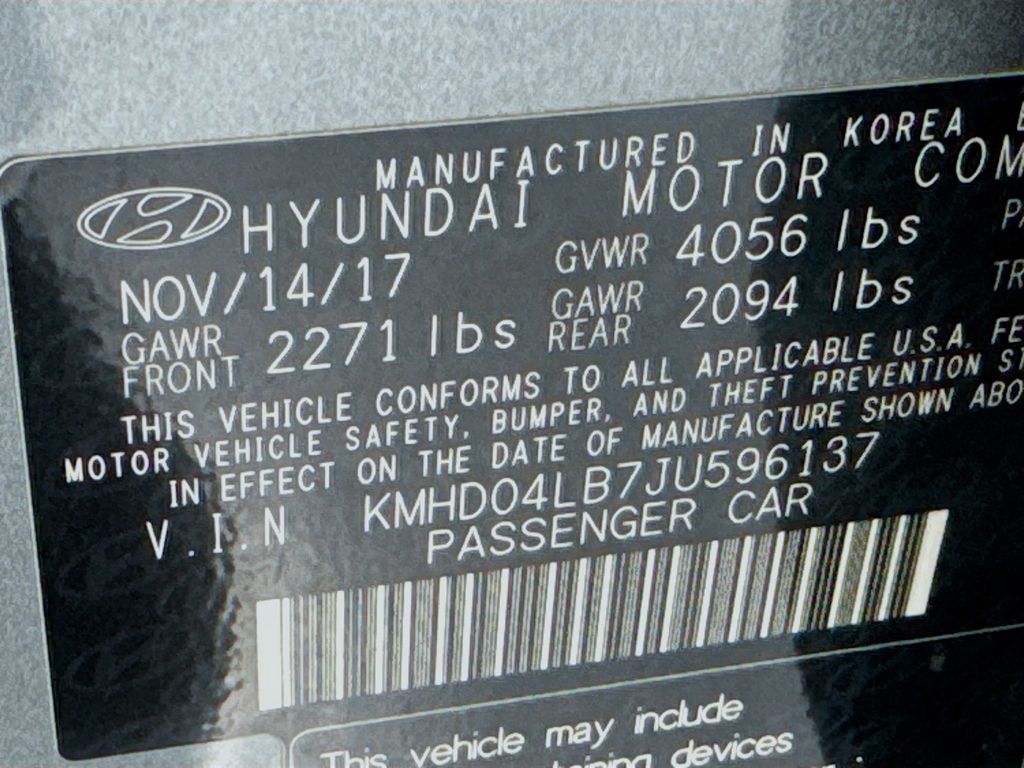 Used Car 2018 Hyundai Elantra  Sport For Sale Under $12,000 In Austin, Texas