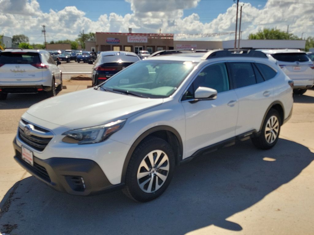 2022 Subaru Outback Premium White at Brown Buick GMC