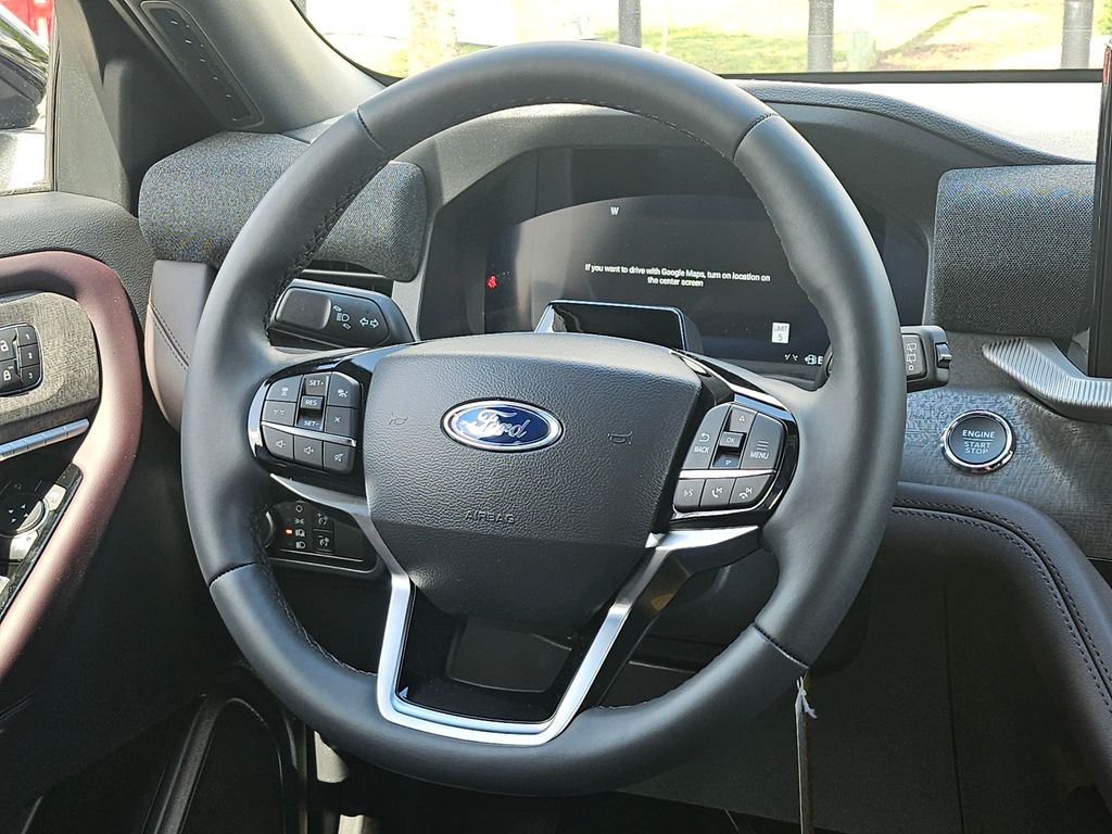 2026 Ford Explorer Platinum White at Walterboro Ford