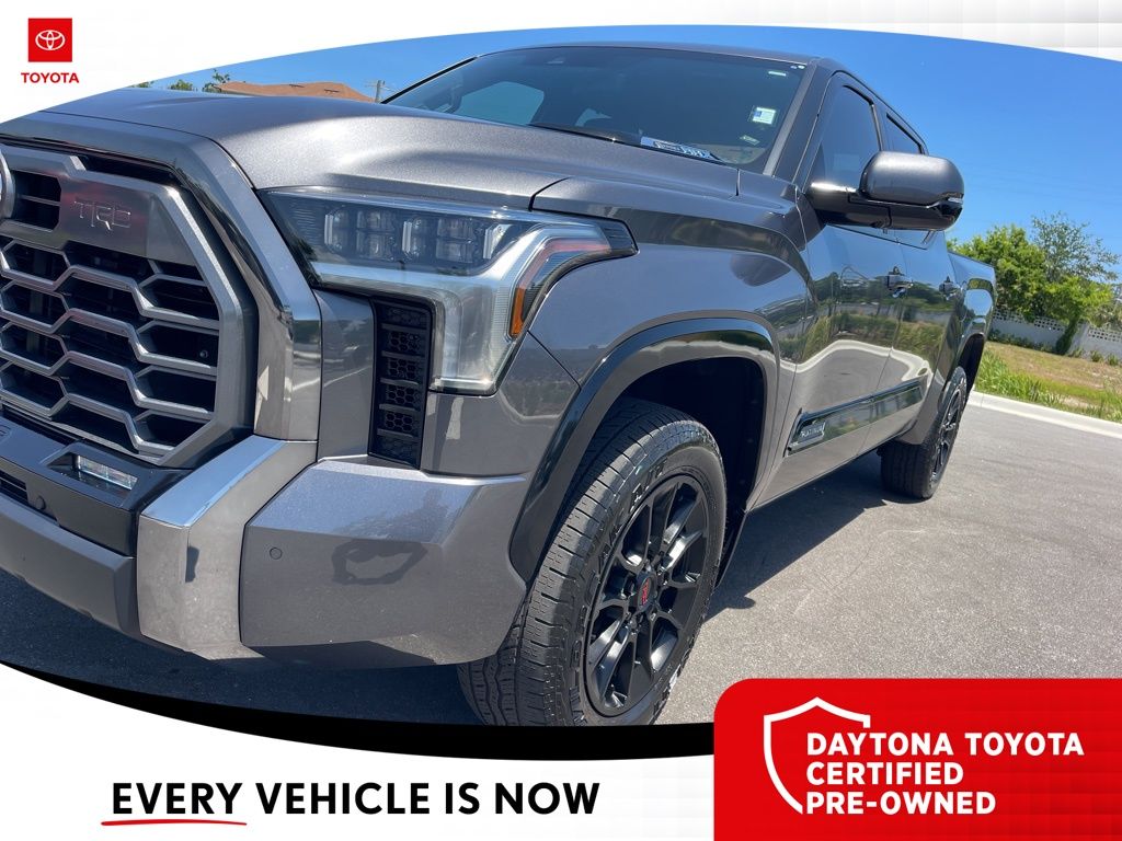 Used 2024 Toyota Tundra Platinum with VIN 5TFWC5DB7RX065782 for sale in Daytona Beach, FL