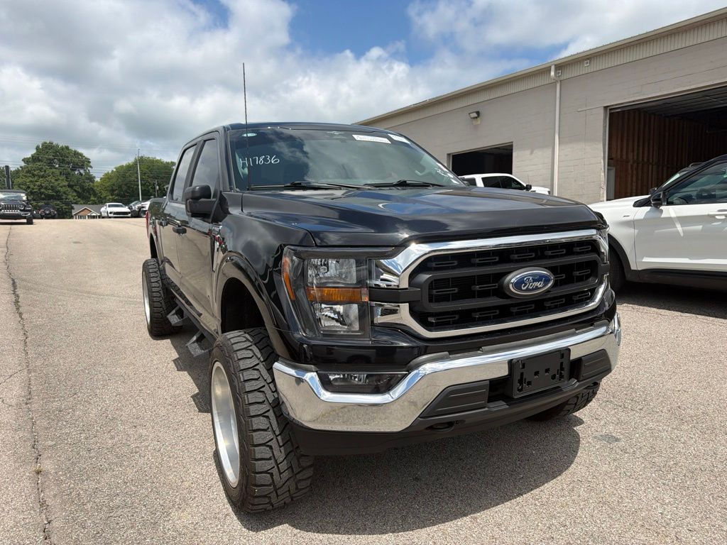 Agate Black Metallic 2023 Ford F-150 Pickup Truck Four-Wheel Drive Automatic