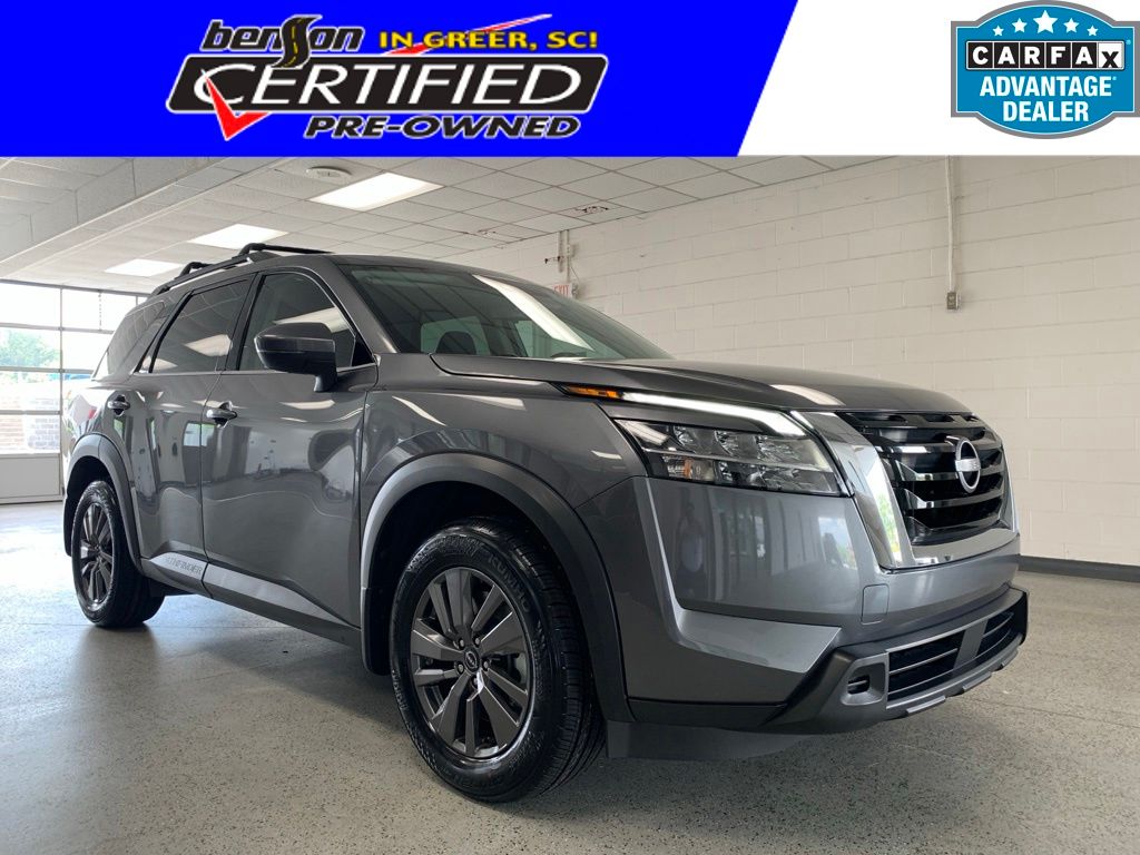 Gray (Gun Metallic) 2022 Nissan Pathfinder SUV / Crossover Front-Wheel Drive 9-Speed Automatic